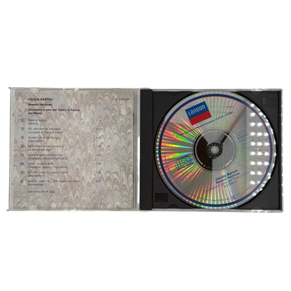 Cecilia Bartoli Rossini Heroines CD London Digital Orchestra Teatro La Fenice Io - Picture 2 of 3